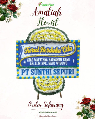 Papan Bunga Duka di Bukitsari