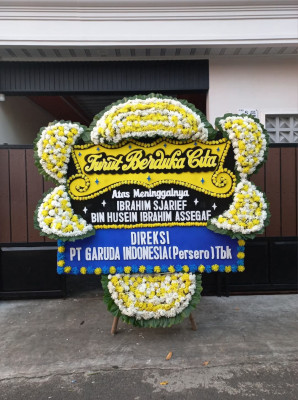 Papan Bunga Duka di Bukitsari