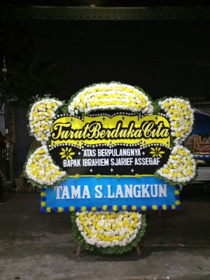 Papan Bunga Duka di Bukitsari